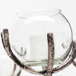 Mercana Vine Distressed Metal Creeper Five Candle Table Candle Holder