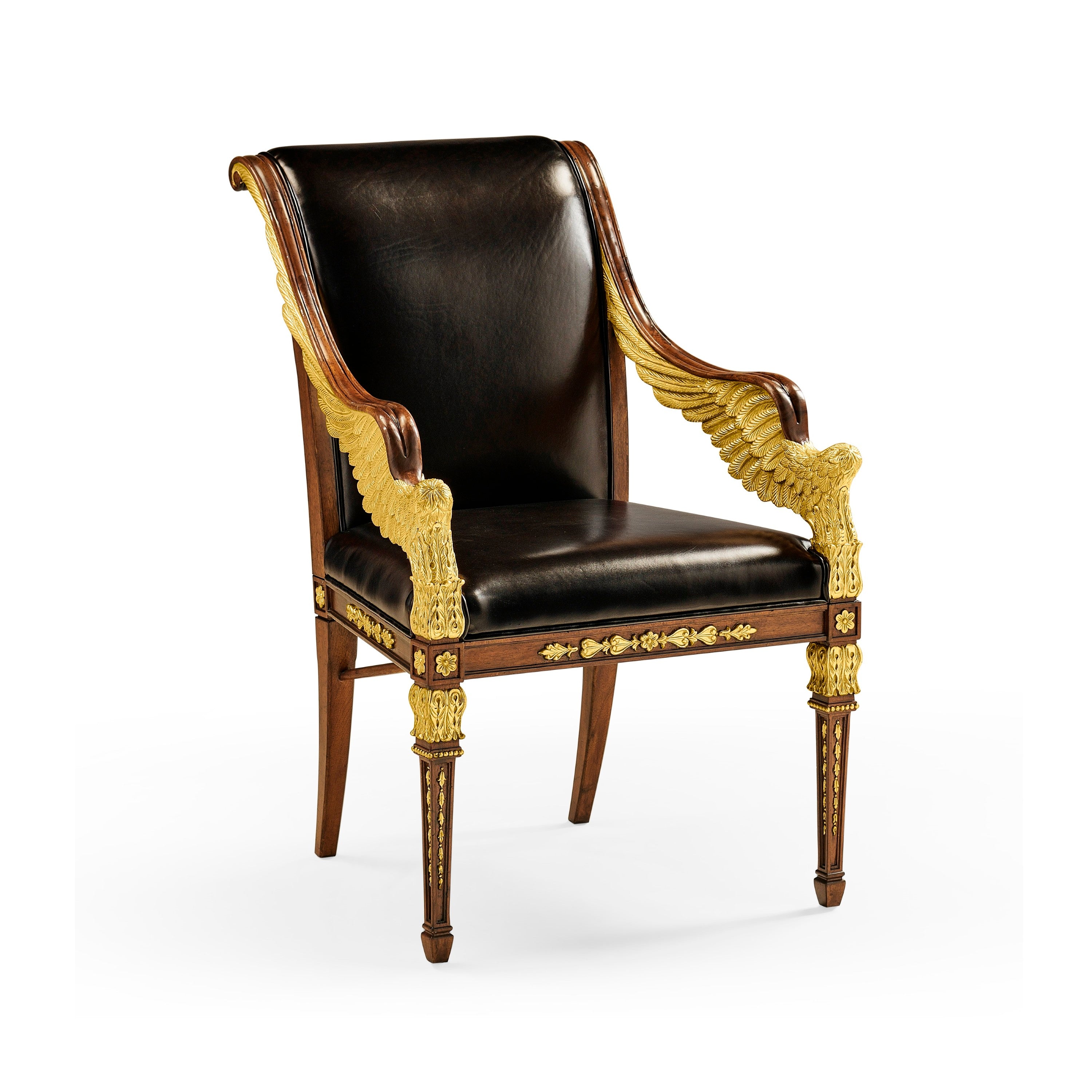 Jonathan Charles Empire Angel Wing Arm Chair ( 494590-AC-WAL-L009 )