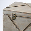 Mercana Niobe Gray Wooden Nesting Boxes- Set of 2 Clearance