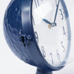Mercana Weymouth Blue Metal Glass Dome Table Clock Clearance