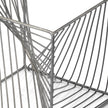 Mercana Rochon Gray Metal Decorative Cube Clearance