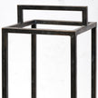 Mercana Orionis Wood w/ Black Metal Lantern Candle Holder