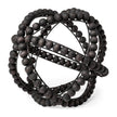 Mercana Earnhardt Black Wooden Beaded Orb Clearance