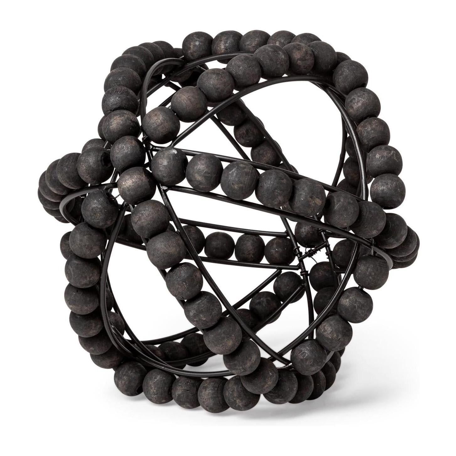 Mercana Earnhardt Black Wooden Beaded Orb Clearance