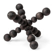 Mercana Carollan Black Geometric Wood Ball Jack