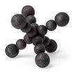 Mercana Carollan Black Geometric Wood Ball Jack