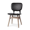 Mercana Haden Brown Solid Wood Base Dining Chair