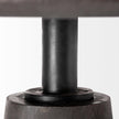 Mercana Maxwell Round Accent Pedestal Bistro Table