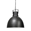 Mercana Minerva Metallic Gray Hammered Detail Pendant Light Clearance