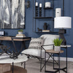 Mercana Leonidas Metal Frame Accent Chair