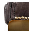 Mercana Hollyfield Gold Metal Base Bar Stool
