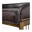 Mercana Hollyfield Gold Metal Base Bar Stool