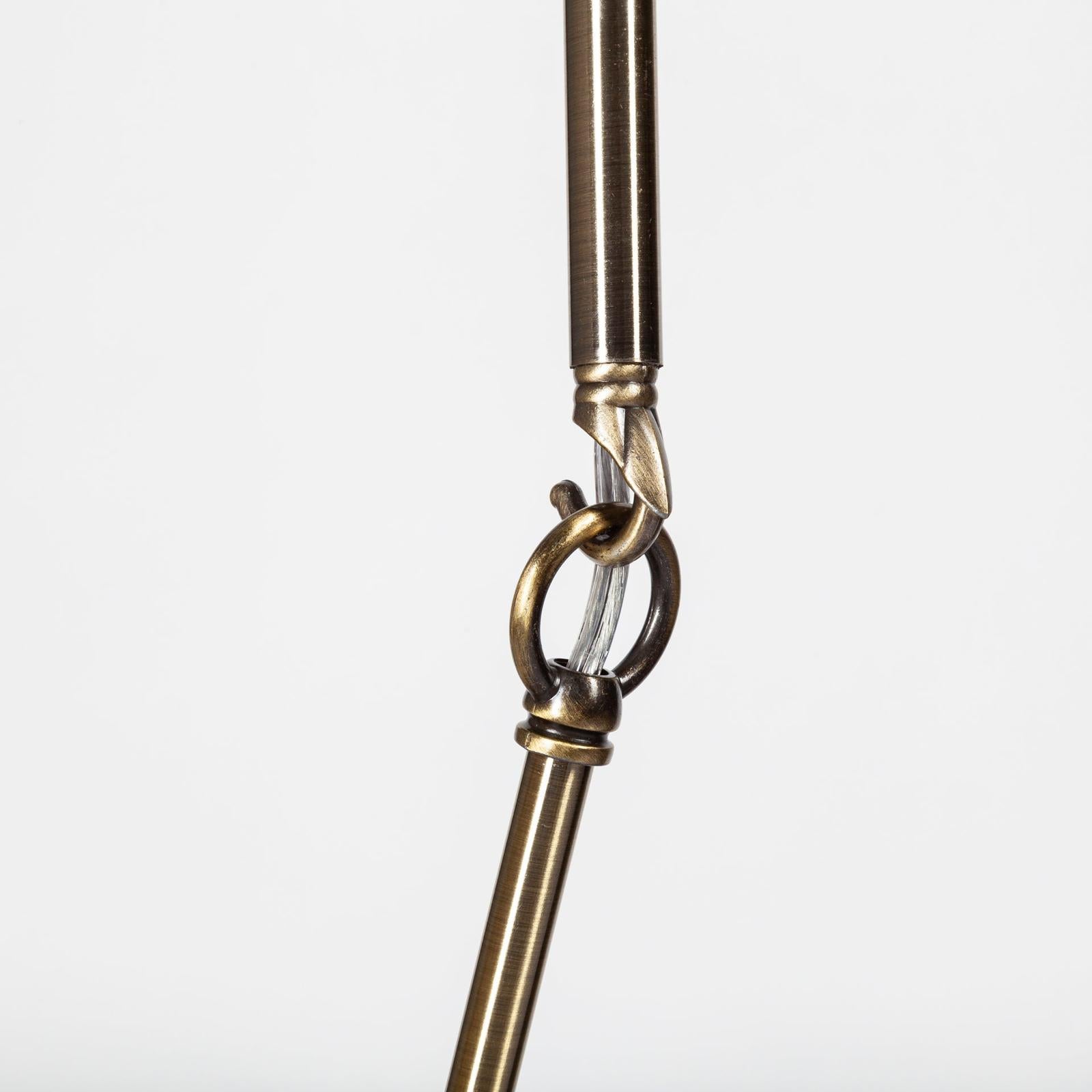 Mercana Desousa Metal Multi-Arm Three Light Chandelier Clearance
