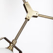 Mercana Desousa Metal Multi-Arm Three Light Chandelier Clearance
