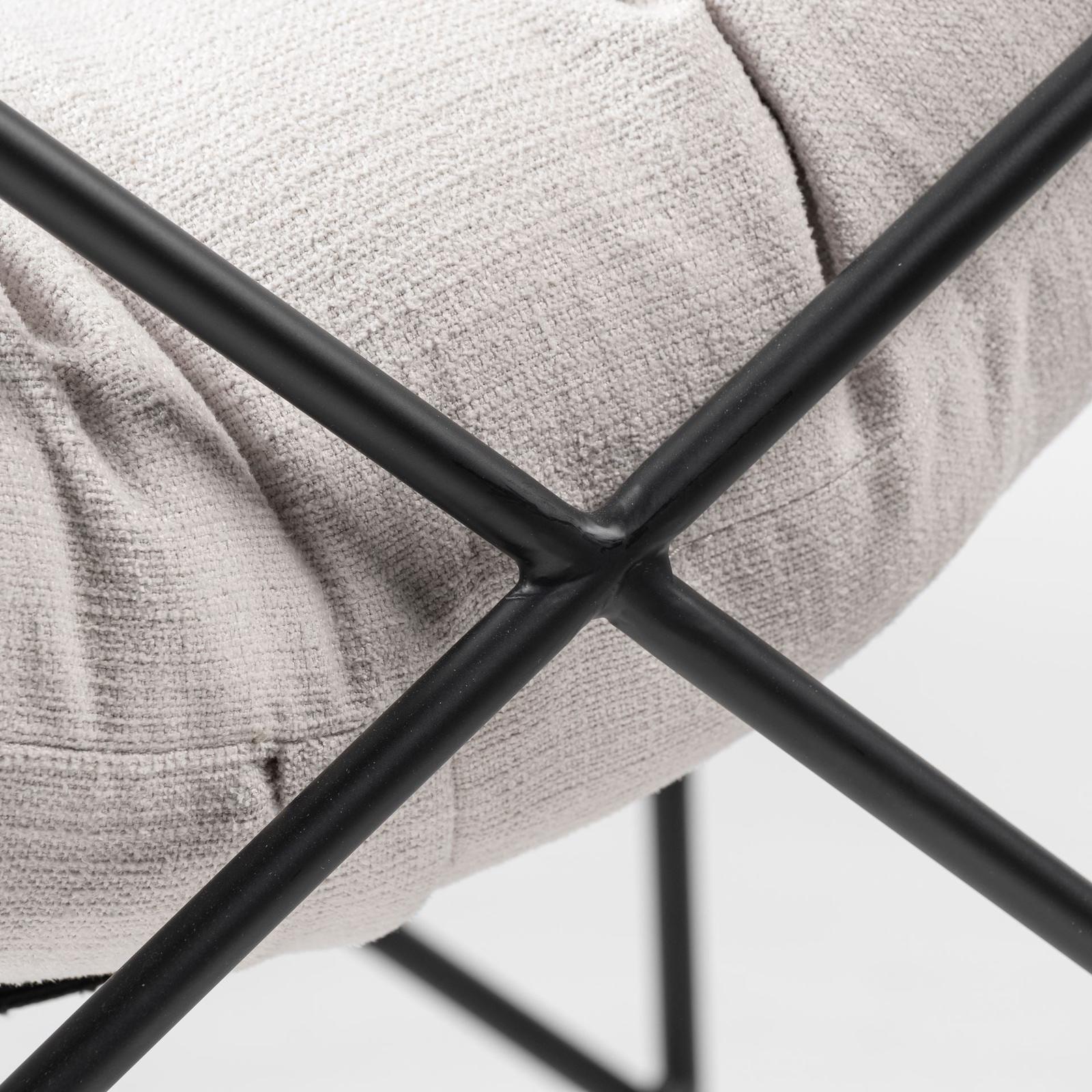 Mercana Leonidas Metal Frame Accent Chair