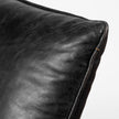 Mercana Flavelle Leather Cushion Seat and Solid Iron Base Accent Chair Clearance