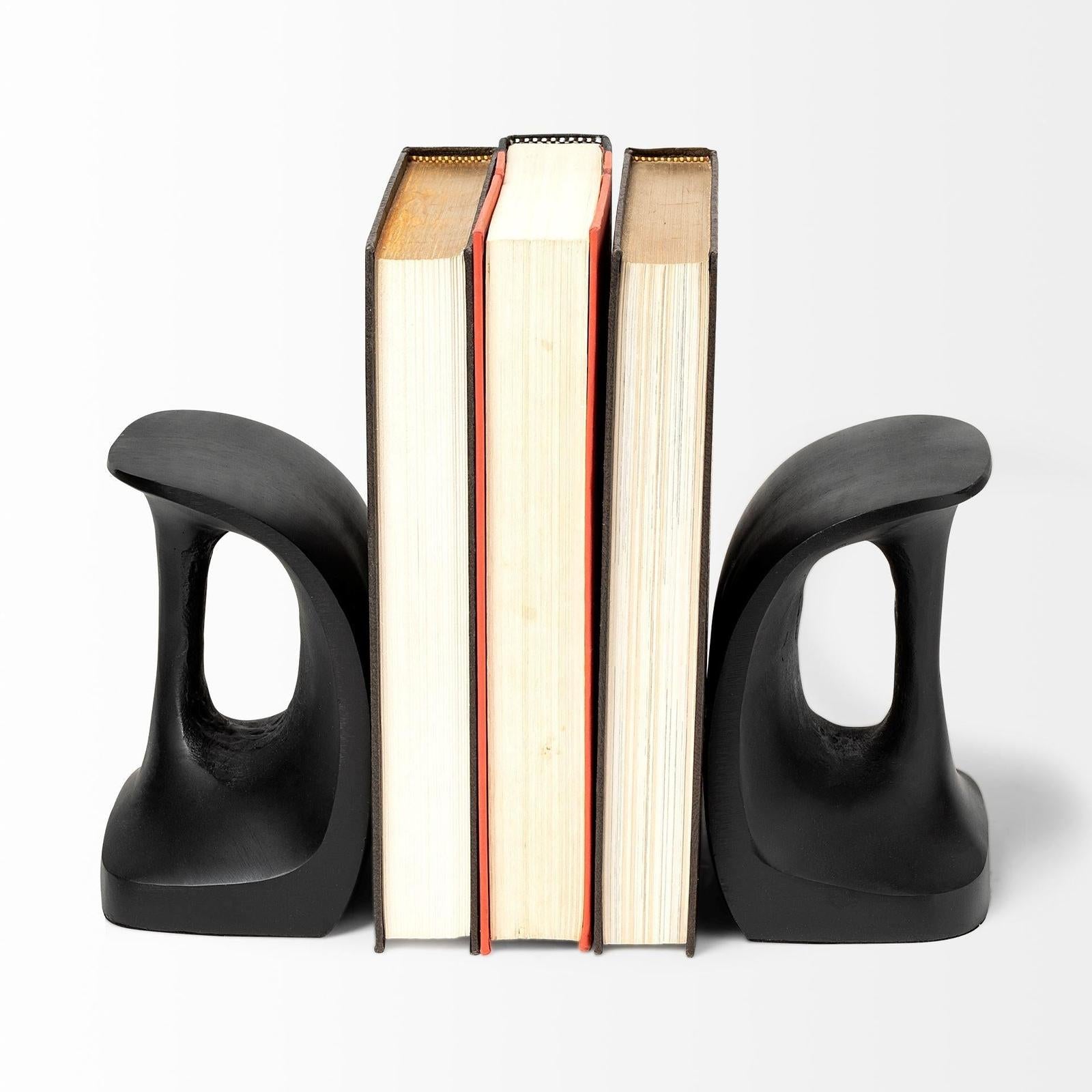 Mercana Last Cobbler's Black Shoemaker Tool Bookends- Set of 2