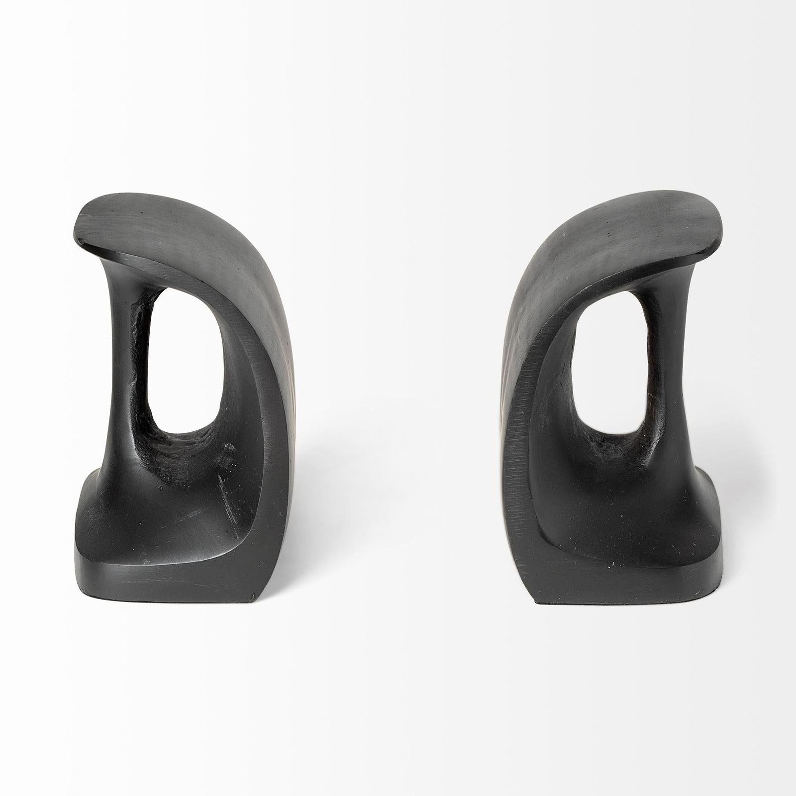 Mercana Last Cobbler's Black Shoemaker Tool Bookends- Set of 2