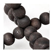 Mercana Carollan Black Geometric Wood Ball Jack