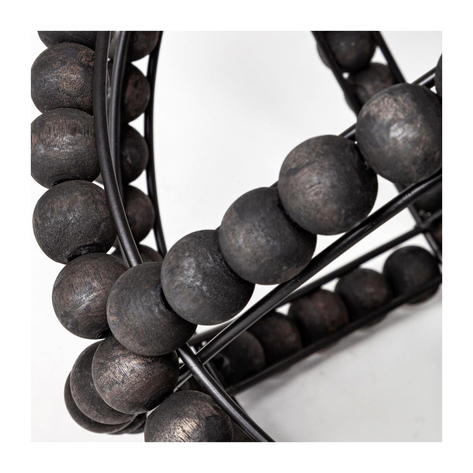 Mercana Earnhardt Black Wooden Beaded Orb Clearance