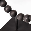Mercana Tulane Black Beaded Broken Sphere Decorative Object