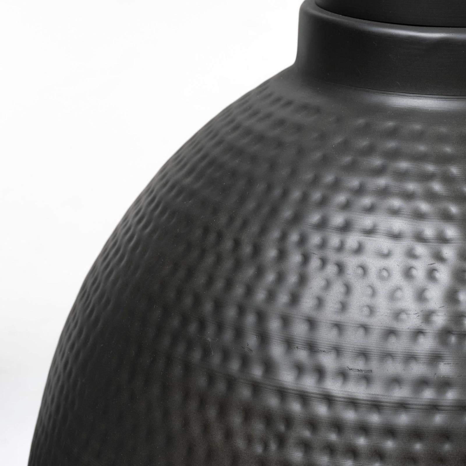 Mercana Minerva Metallic Gray Hammered Detail Pendant Light Clearance