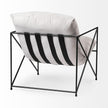 Mercana Leonidas Metal Frame Accent Chair