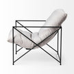 Mercana Leonidas Metal Frame Accent Chair
