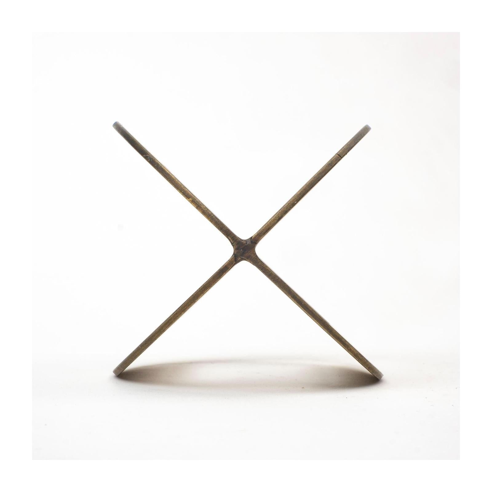 Mercana Cusco Gold Geometric Decorative Object