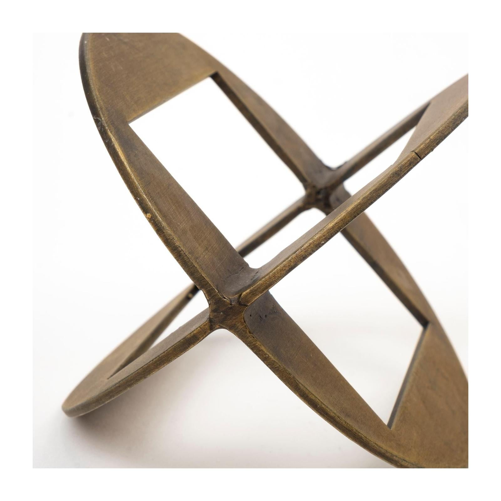 Mercana Cusco Gold Geometric Decorative Object