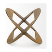 Mercana Cusco Gold Geometric Decorative Object