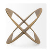 Mercana Cusco Gold Geometric Decorative Object