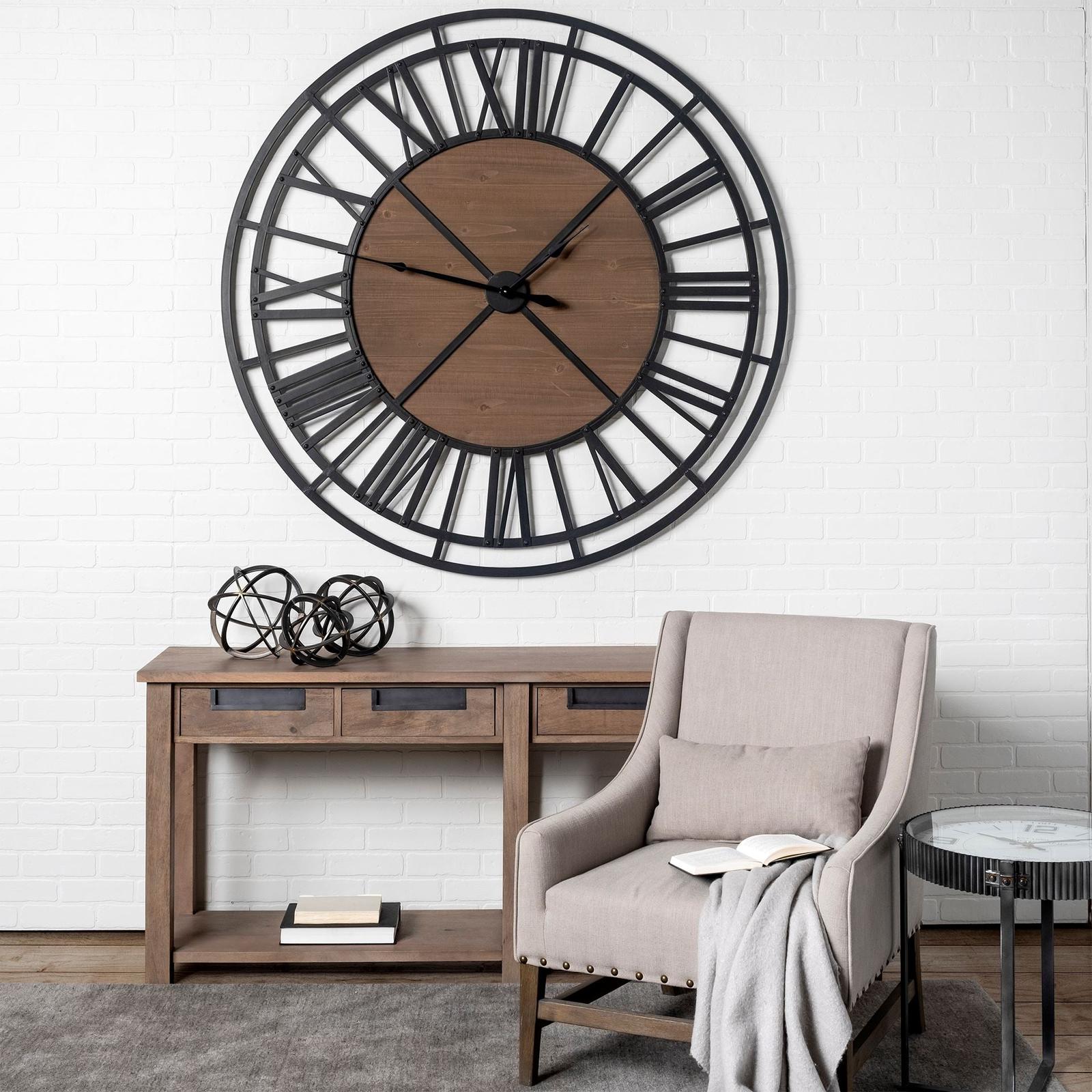 Mercana Galenna Black Metal Circular Decorative Orb