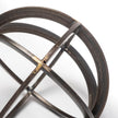 Mercana Galenna Black Metal Circular Decorative Orb