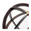 Mercana Galenna Black Metal Circular Decorative Orb