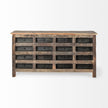 Mercana Wilton Reclaimed Wood and Metal 16 Drawer Sideboard