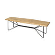 Mercana Papillion Wood And Iron Dining Bench Clearance