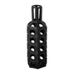 Mercana Brunel Black Drum-Shaped Ceramic Vase Clearance