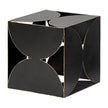 Mercana Darren 6L x 6W Black Metal Decorative Cube Clearance