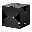Mercana Darren 6L x 6W Black Metal Decorative Cube Clearance