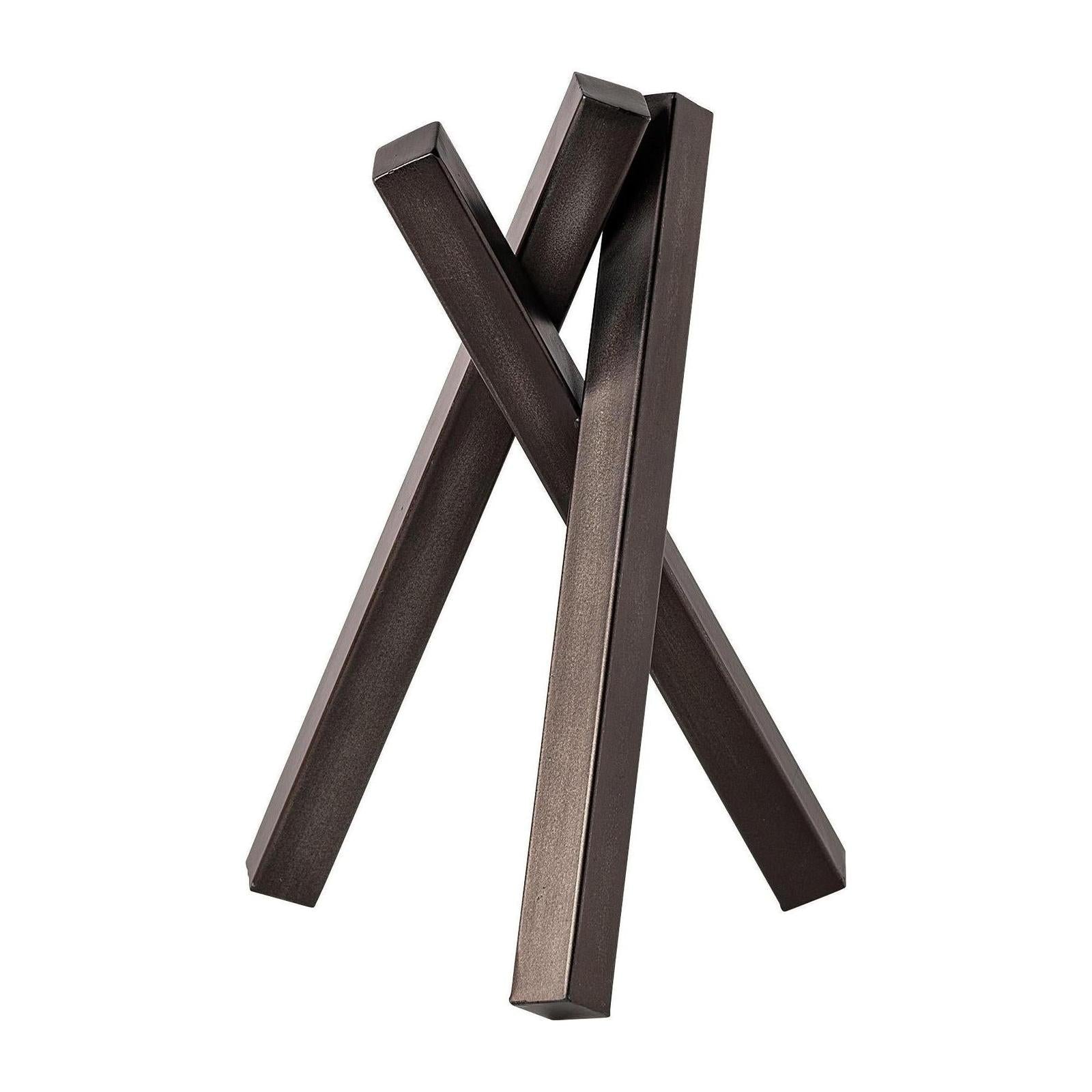 Mercana Bastian Black Metal Abstract Object