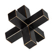 Mercana Abel Black Metal Jack W/ Gold Accents