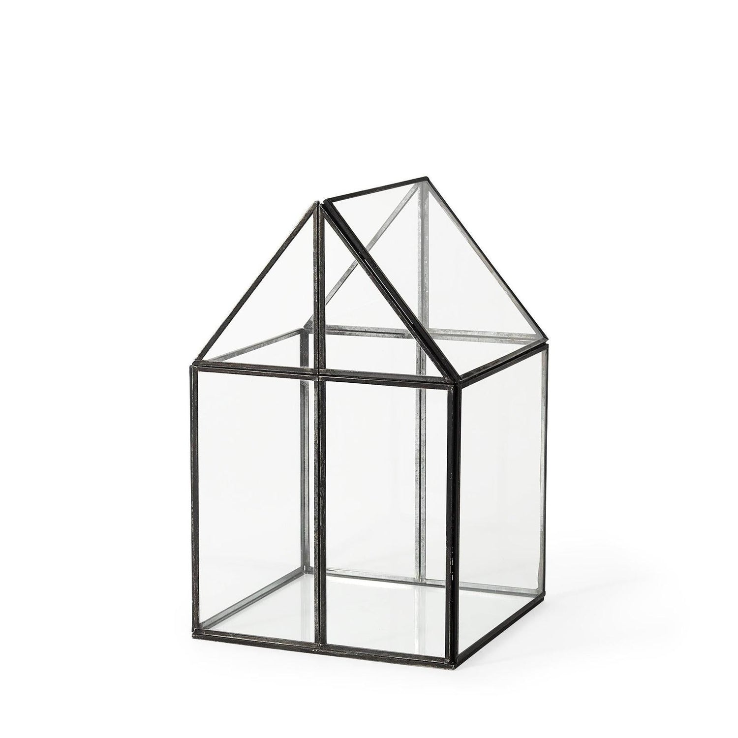 Mercana Sikes Hut Terrarium W/Glass Base