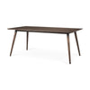 Mercana Nicholas Brown Solid Wood Top Metal/Wood Leg Dining Table Clearance