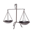 Mercana Adilah  Black Metal Vintage Inspired Weighing Scale
