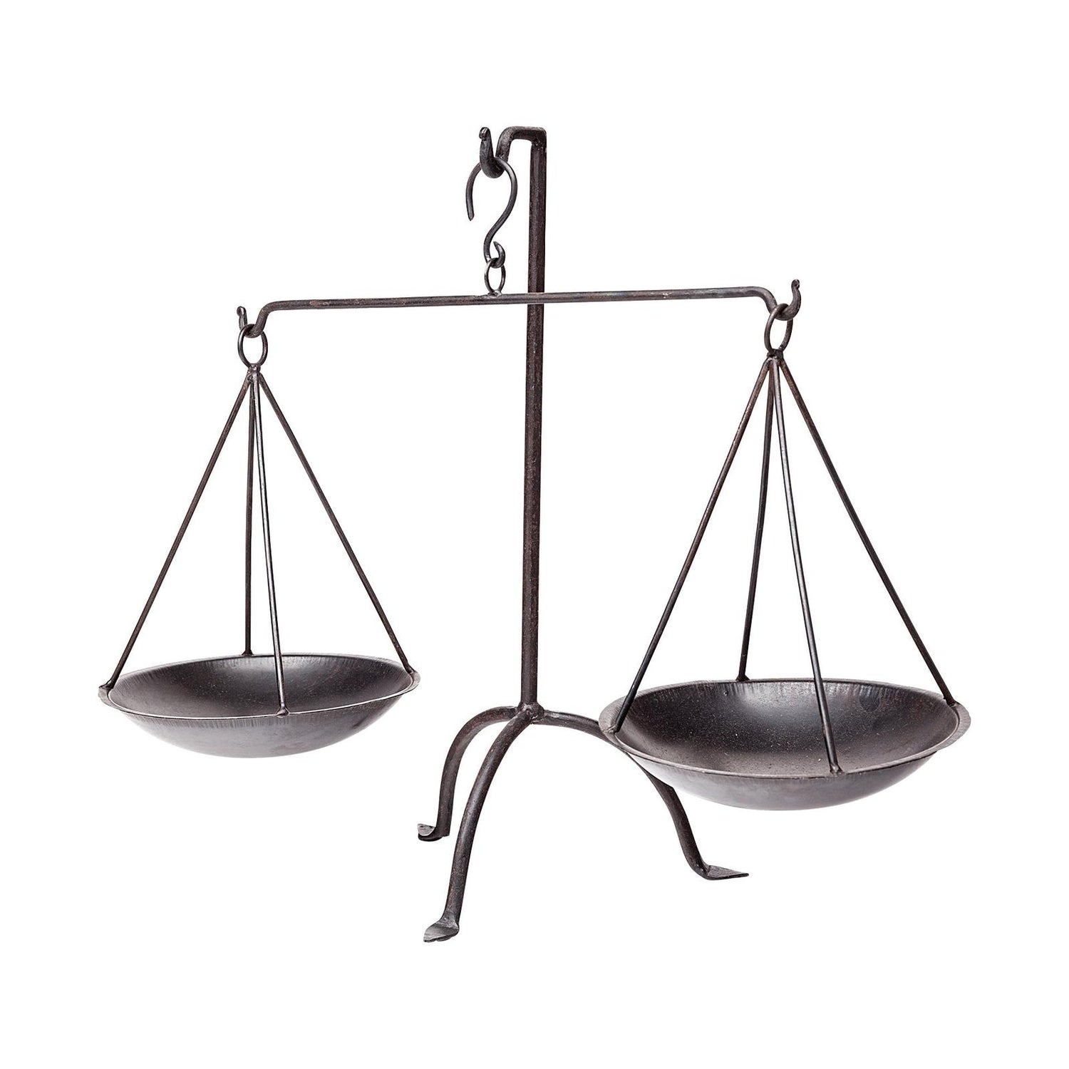 Mercana Adilah  Black Metal Vintage Inspired Weighing Scale