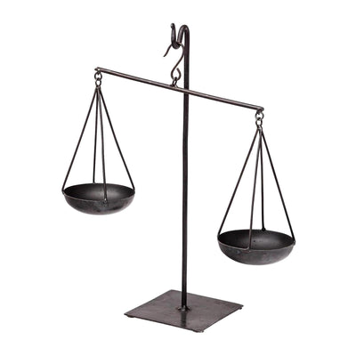 Mercana Ellis Black Metal Vintage Inspired Weighing Scale