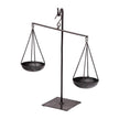 Mercana Ellis Black Metal Vintage Inspired Weighing Scale