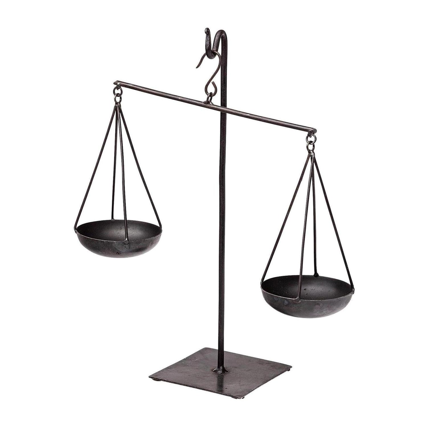 Mercana Ellis Black Metal Vintage Inspired Weighing Scale