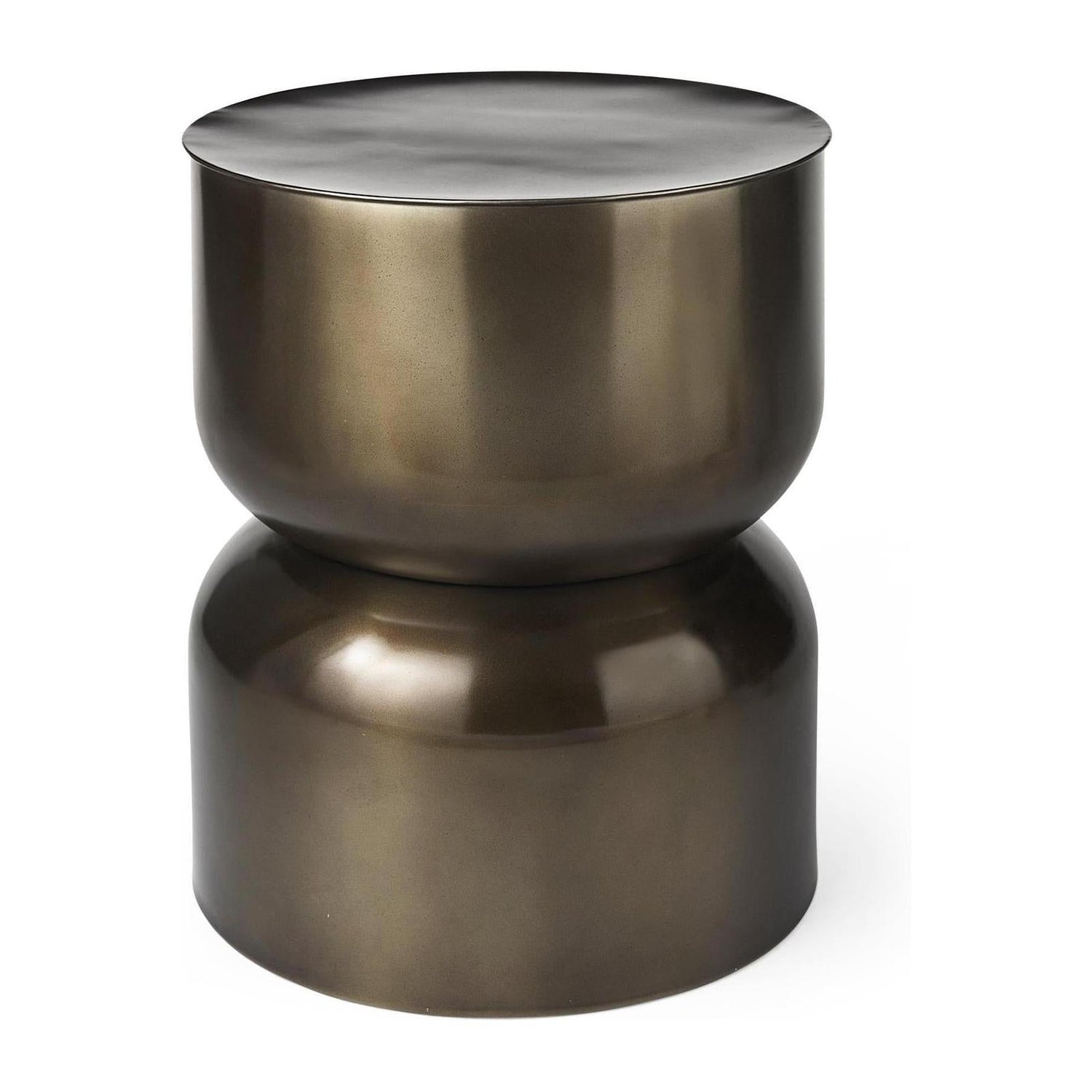 Mercana Catriona Gold Accent Hourglass Table Clearance